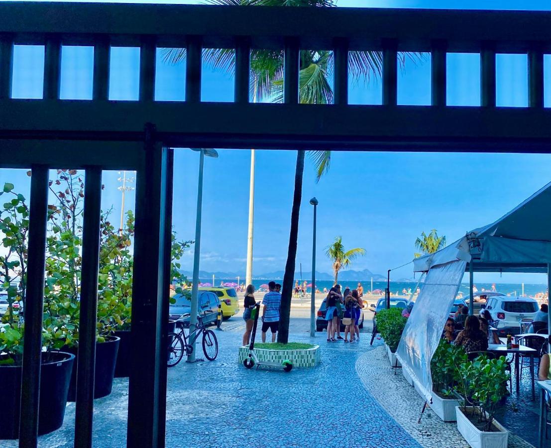 Apt Studio frente a praia de Copacabana Rio de Janeiro Exterior foto