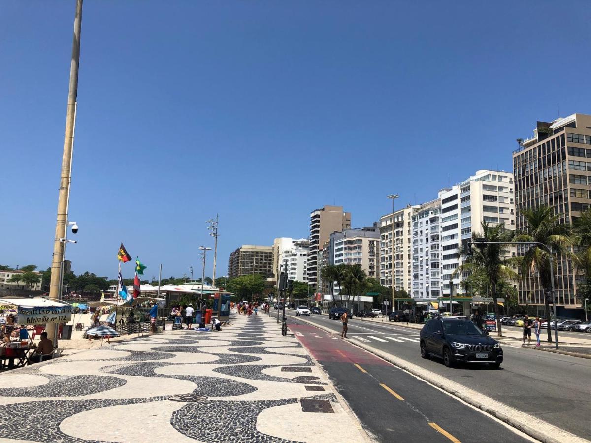 Apt Studio frente a praia de Copacabana Rio de Janeiro Exterior foto