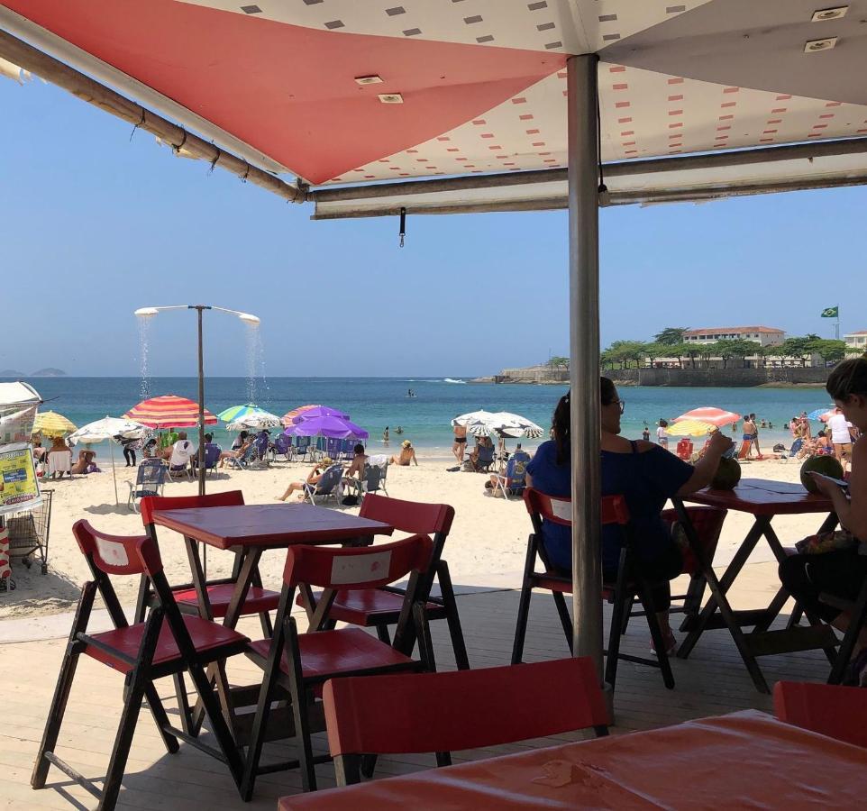 Apt Studio frente a praia de Copacabana Rio de Janeiro Exterior foto